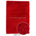 Tapis épais en polyester doux Haute qualité